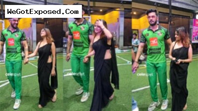 Viral Mms of Hot actress Lavanya Rubbing her Big Boobs Tease by BF