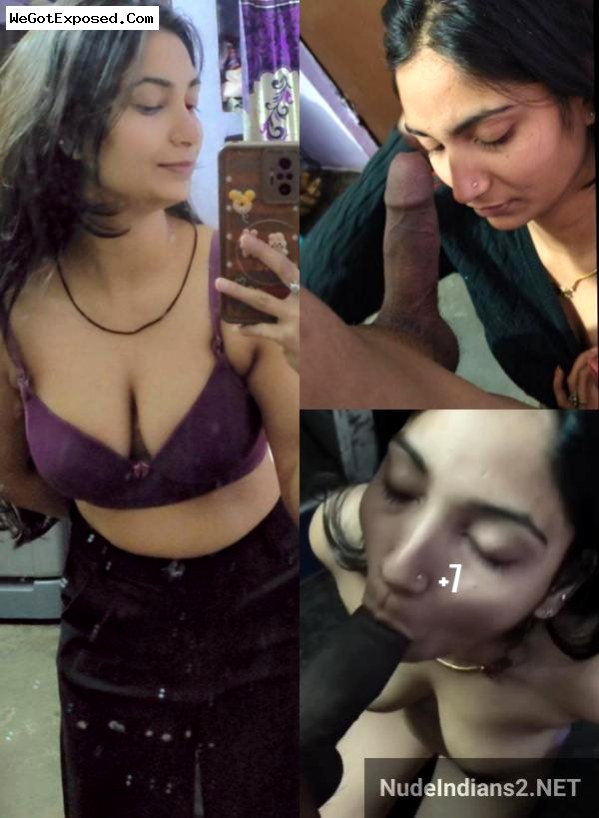 Gujju GF Mayuri Shah’s boobs show & blowjob pics with lover