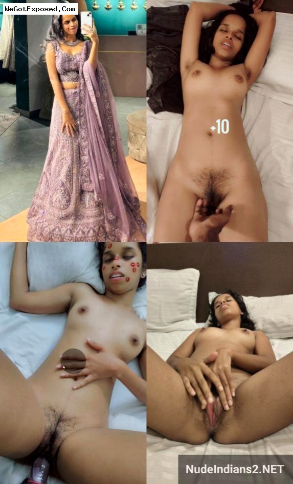 Hot Telugu girl Bhavna’s boobs tease & slim body selfies