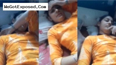 Desi college Bhojpuri Girl fucking By Jija on Bed with Handjobs to Big Dick, Part 1
