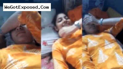 Hot college Bhojpuri Girl fucking By Jija on Bed with Handjobs to Big Dick, Part 2