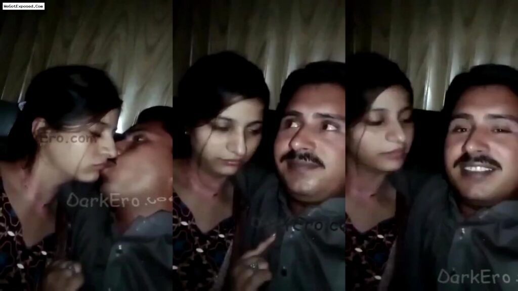 Paki Man Kissing Zabardasti her young gf