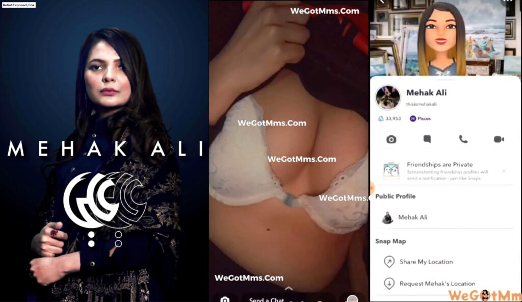 Pakistani Famous Singer Mehak Ali Leaked Mms Video, (realmehakali) Paki Mehak Ali Showing Nudes On SnapChat