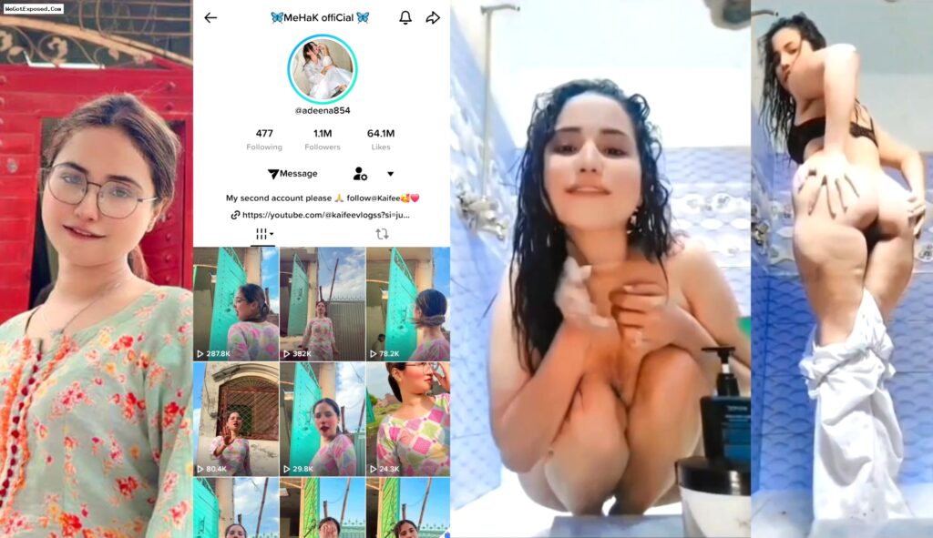 Pakistani Tiktoker Mehak Official Leaked Video, MeHaK offiCial Viral Mms Nude Video Showing Boobs and Pussy