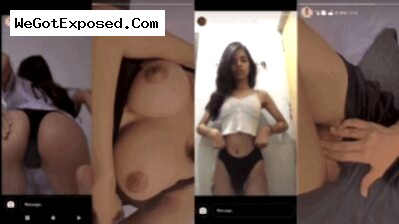 18y Teen Babe Showing her Boobs to Sugar Daddy on Messenger