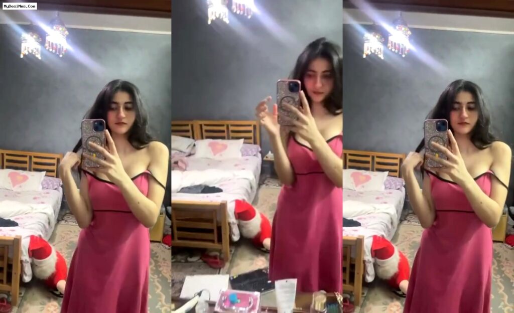 Beautiful Model Showing Off Her Tight Boobs Leaked Nude Clip