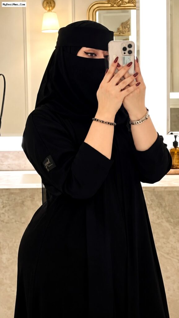 Hot Hijabi Girl Streaming Live Pressing Big Boobs and Showing Off Her Ass